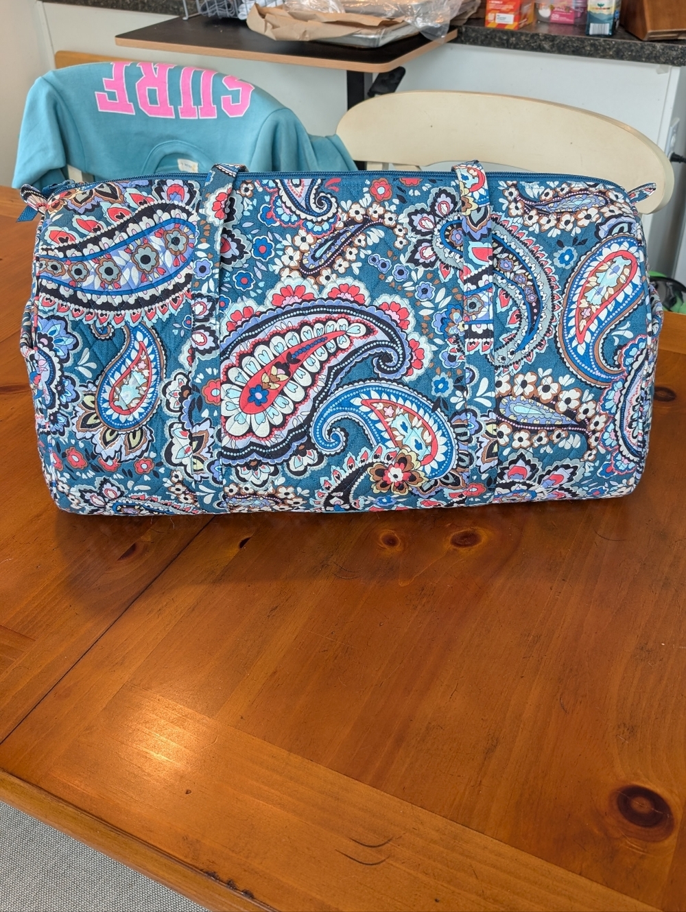 Vera Bradley Haymarket Paisley travel Set - Picture 3 of 11